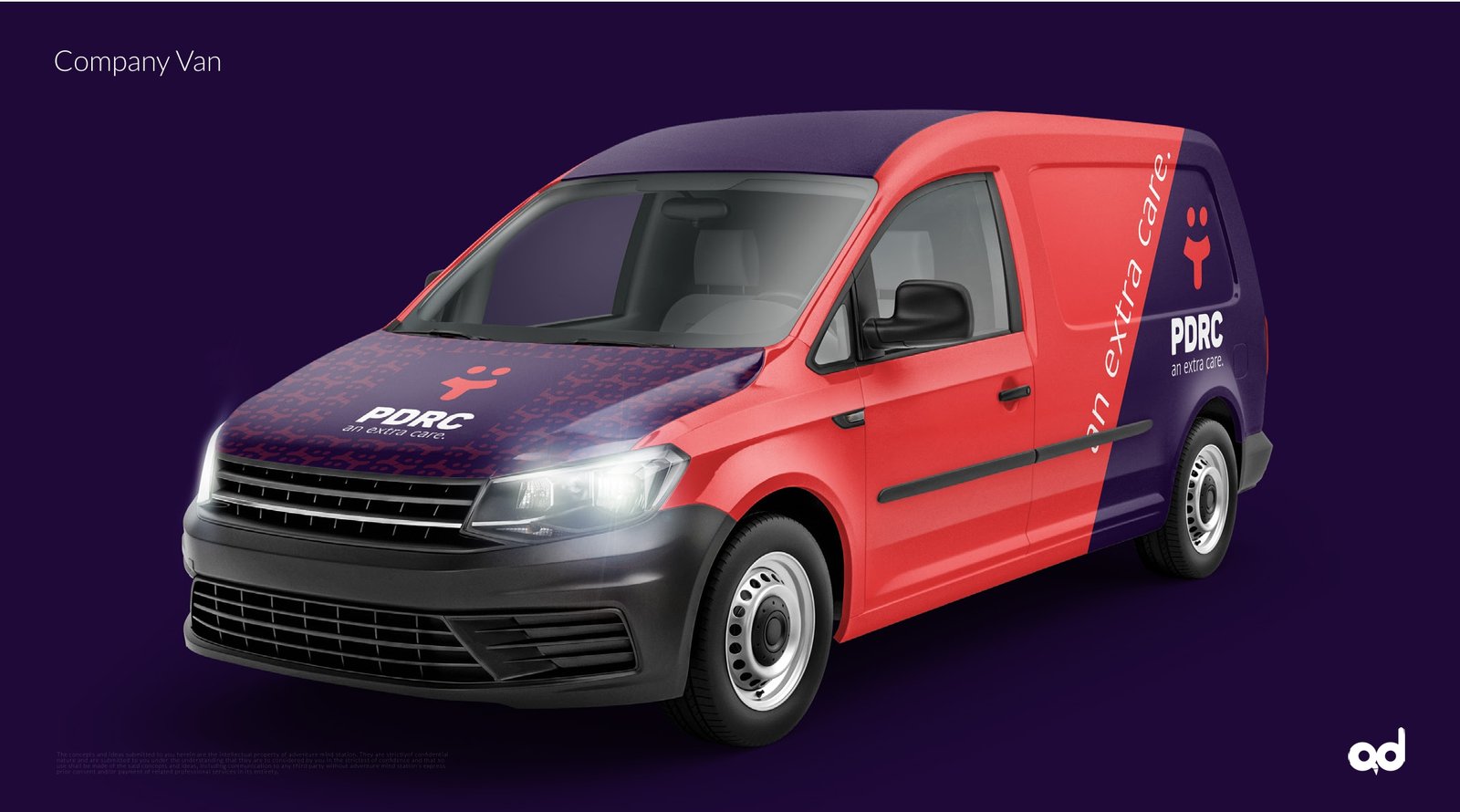 PDRC Company Van